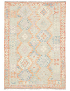 Tappeto Killim Afgahnistan 144x204 Corallo Tenu