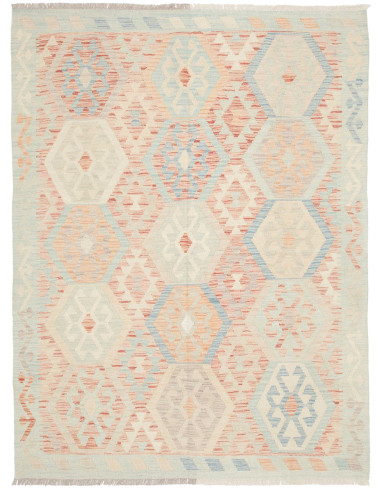 Tappeto Killim Afgahnistan 152x200 Azzurro Tenu