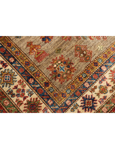 Kazak Fine 145x203 Cm Kazak Fine, Pakistan, Hand-carded