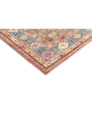 Tappeto Kazak Fine Pakistan 168x237 Verde Oliva