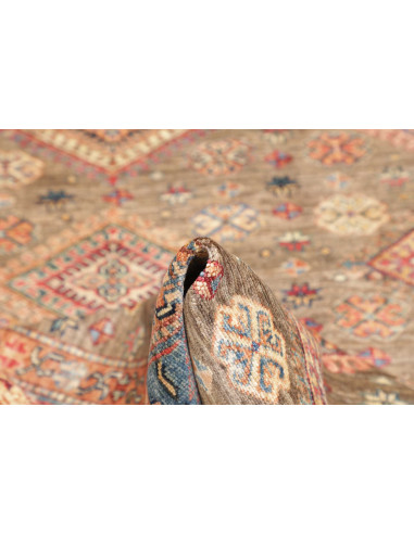 Tappeto Kazak Fine Pakistan 168x237 Verde Oliva