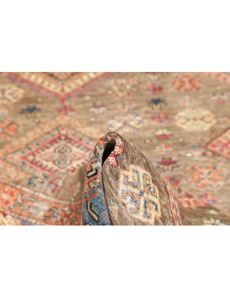 Tappeto Kazak Fine Pakistan 168x237 Verde Oliva
