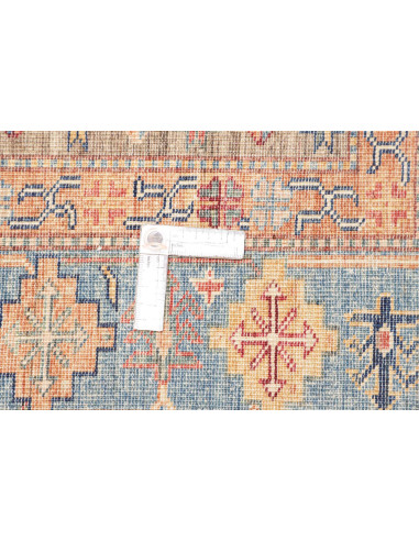 Tappeto Kazak Fine Pakistan 168x237 Verde Oliva