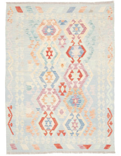Rug Killim 127x174 Sky Blue