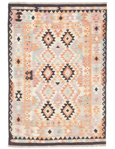 Rug Killim 122x174 Pastel Multicolor orange Li