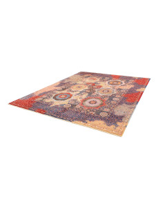 Tappeto Mamlouk Pakistan 248x299 Blu Rosso 2