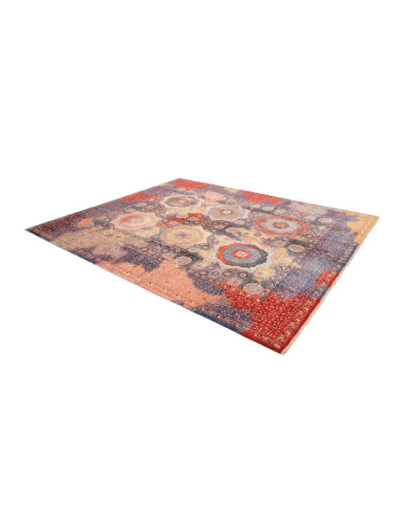 Rug Mamlouk Pakistan 248x299 Blue Red