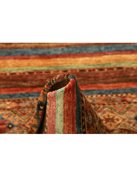 Rug Samarkand Pakistan 80x294 Terracotta Rust