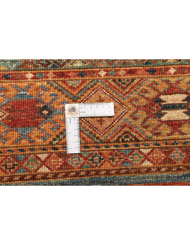 Rug Samarkand Pakistan 80x294 Terracotta Rust