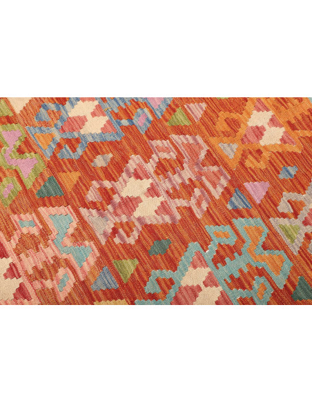 Rug Kilim Afghanistan 176x250 Orange Terracotta