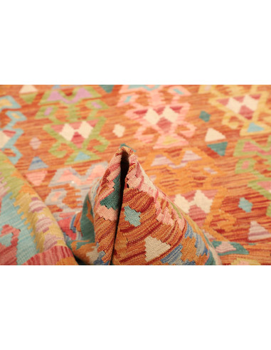 Rug Kilim Afghanistan 176x250 Orange Terracotta