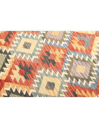 Rug Kilim Afghanistan 183x238 Cream Terracotta