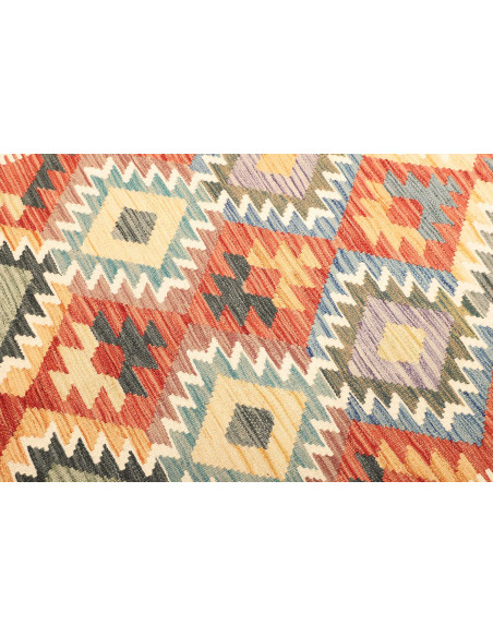 Rug Kilim Afghanistan 183x238 Cream Terracotta