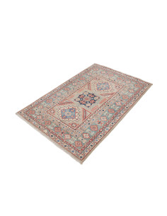Tappeto Kazak Afghanistan 105x157 Grigio-beige 2