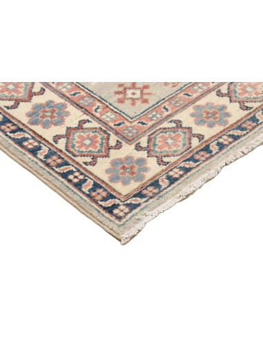 Rug Kazak Afghanistan 84x121 Sage Green Cream
