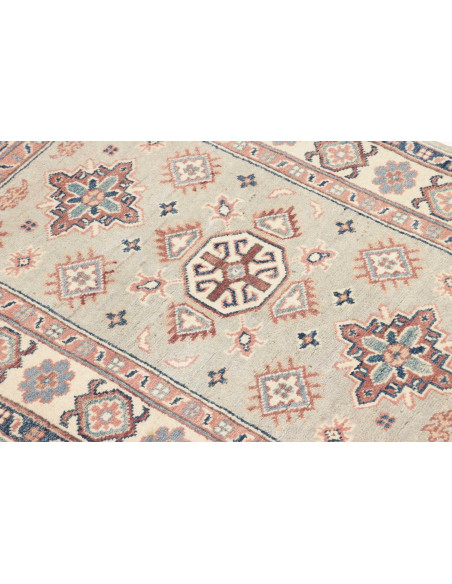 Rug Kazak Afghanistan 84x121 Sage Green Cream