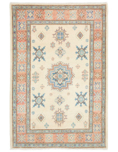 Rug Kazak Co 105x160 Cream Blue