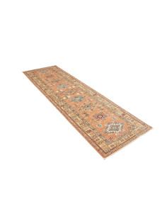Tappeto Kazak Fine Pakistan 84x299 Terracotta A 2