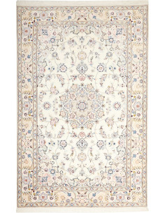 Tappeto Nain 9La Persia bianco marrone 165x255