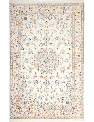 Tappeto Nain 9La Persia bianco marrone 165x255