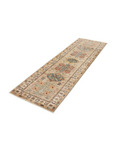 Tappeto Kazak Fine Pakistan 79x254 Grigio Torto 2