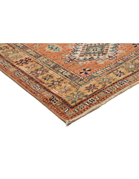 Rug Kazak Fine Pakistan 78x297 Terracotta Orang