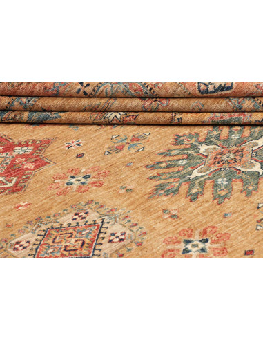 Rug Kazak Fine Pakistan 254x307 Golden Yellow T