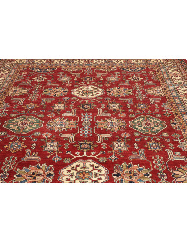 Rug Kazak Fine Pakistan 242x318 Brick Red