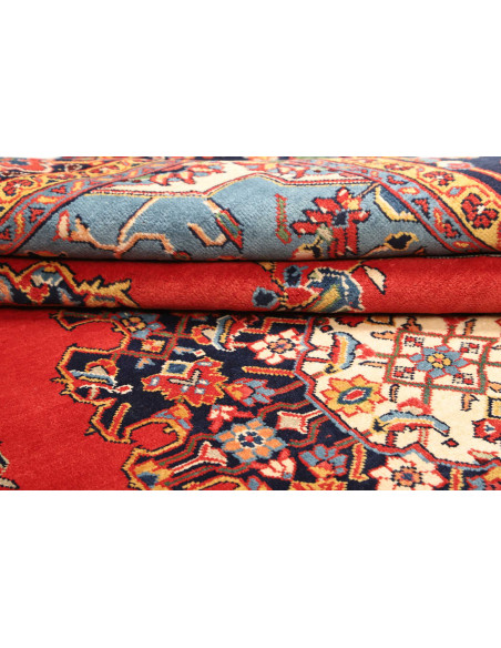 Tappeto Wiss Persia marrone giallo 238x343