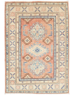 Tappeto Kazak Co Afgahnistan 100x147 Terracotta