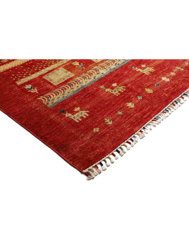 Tappeto Siva Pakistan 275x370 Rosso Crema