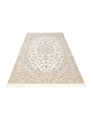 Tappeto Nain 9la Persia 155x264 Avorio Crema