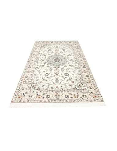 Tappeto Nain 9la Persia 160x270 Crema Blu
