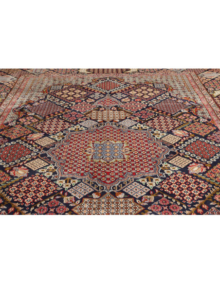 Rug Nadjafabad Persia 305x430 Navy Blue Burgund