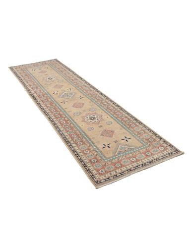 Rug Kazak Afghanistan 85x294 Beige
