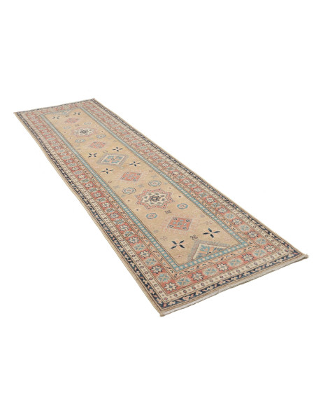 Tappeto Kazak Afghanistan 85x294 Beige