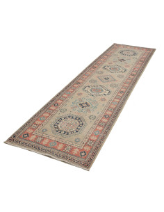 Rug Kazak Afghanistan 83x300 Beige Blue 2