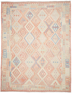 Rug Killim 318x392 Terracotta Sky Blue