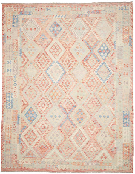 Rug Killim 318x392 Terracotta Sky Blue