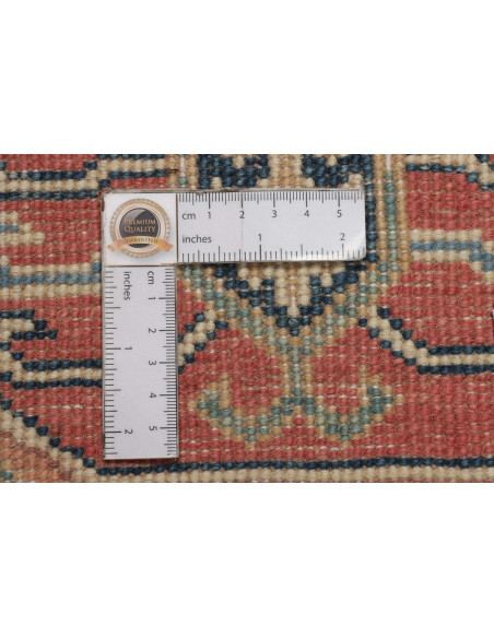 Rug Kazak Afghanistan 83x300 Beige Blue