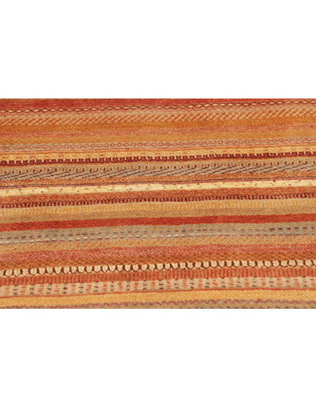 Tappeto Royal Gabbeh Pakistan 79x246 Arancione
