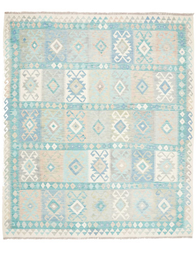 Rug Killim 248x295 Light Blue Turquoise