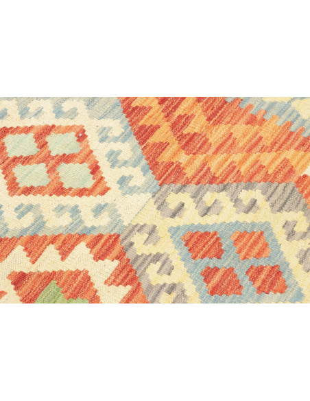 Rug Kilim Afghanistan 151x205 Turquoise Orange