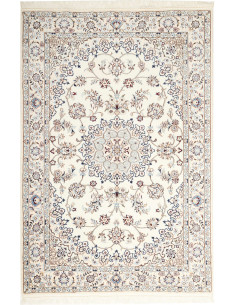Tappeto Nain 9La Persia bianco grigio 132x198
