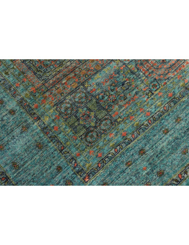 Rug Mamlouk Pakistan 156x200 Turquoise Aqua