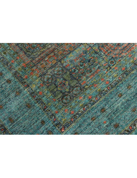 Rug Mamlouk Pakistan 156x200 Turquoise Aqua
