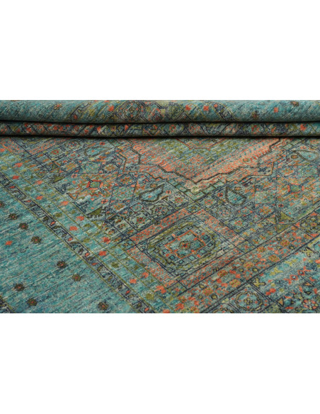 Rug Mamlouk Pakistan 156x200 Turquoise Aqua