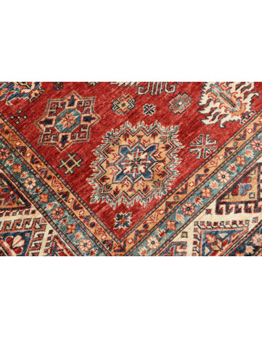 Rug Kazak Fine Pakistan 168x222 Red Cream