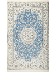 Rug Nain 9La Persia white grey 135x220