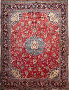 Sarough 306x395 Cm Sarough, Persia, Hand-carded Wool, Cotton